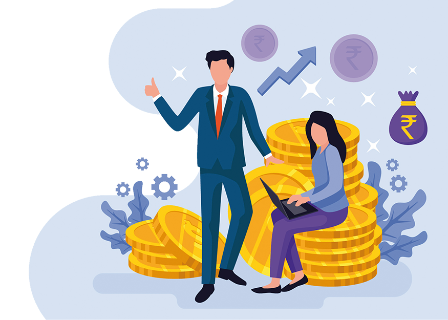 Clock with Money Icon